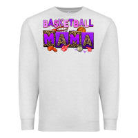 Oatmeal Heather basketball mama Premium Sweatshirt - AdoDesignShop