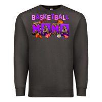 Smoke basketball mama Premium Sweatshirt - AdoDesignShop