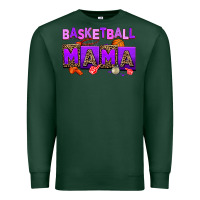 Basketball Mama Premium Sweatshirt | Teevron