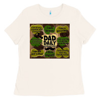 Bone dad daily affirmations Ladies Tee - TumblerDesignByShophia