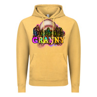 Vintage Mustard baseball granny Vintage Hoodie - OliviaCreatesArt