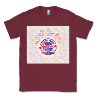 Burgundy America and freedom Classic Tee - TumblerDesignByShophia