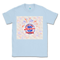 Dusty Blue America and freedom Classic Tee - TumblerDesignByShophia