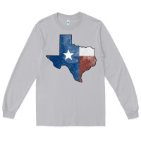 Moon Dust Texas Watercolor Map Long Sleeve Tee - Jasminsmagicworld