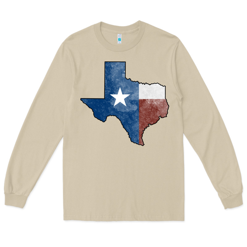 Texas Watercolor Map Long Sleeve Tee by Jasminsmagicworld | Teevron