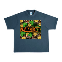 Midnight Navy St. Patricks Day lucky Urban Heavy Tee - CowGirlArtShop