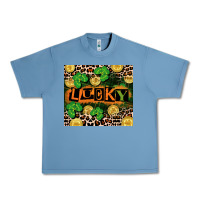 Pebble Blue St. Patricks Day lucky Urban Heavy Tee - CowGirlArtShop