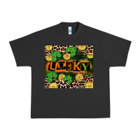 Pigment Black St. Patricks Day lucky Urban Heavy Tee - CowGirlArtShop