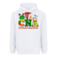 White cna juneteenth certified nursing assistant Heavyweight Hoodie - AdoDesignShop