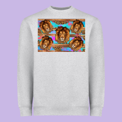 Lion Heavyweight Sweatshirt Designed By Artiststas