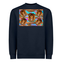 Navy lion Heavyweight Sweatshirt - Artiststas