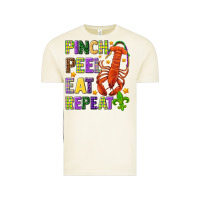 Vintage Arctic Pinch peel eat repeat crawfish Vintage Tee - HowdyJamesFarm