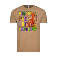 Vintage Coffee Pinch peel eat repeat crawfish Vintage Tee - HowdyJamesFarm