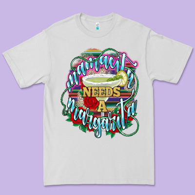 Mamacita Needs A Margarita Premium Tee Designed By Nancycooperartshop