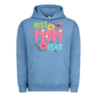 Pigment Pebble Blue best mom ever Urban Hoodie - JahusDesignShop