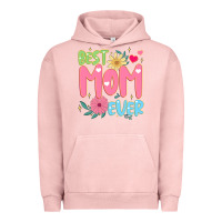 Pigment Salmon best mom ever Urban Hoodie - JahusDesignShop