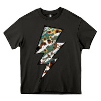 Asphalt Lightning Bolt Heavy Core Tee - JahusDesignShop