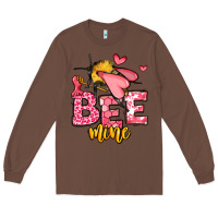 Chestnut Bee Mine Valentines Day Long Sleeve Tee - OliviaCreatesArt