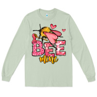 Matcha Bee Mine Valentines Day Long Sleeve Tee - OliviaCreatesArt