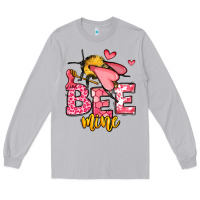 Moon Dust Bee Mine Valentines Day Long Sleeve Tee - OliviaCreatesArt