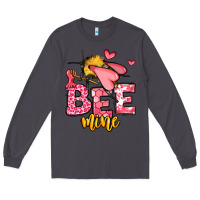 Smoke Bee Mine Valentines Day Long Sleeve Tee - OliviaCreatesArt
