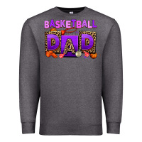 Charcoal Heather basketball Premium Sweatshirt - AdoDesignShop