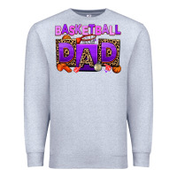 Heather Grey basketball Premium Sweatshirt - AdoDesignShop