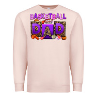 Pale Pink basketball Premium Sweatshirt - AdoDesignShop