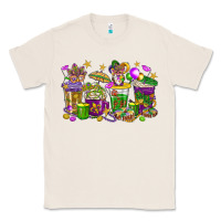 Natural Mardi Gras coffee cups Classic Tee - HowdyJamesFarm