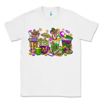 White Mardi Gras coffee cups Classic Tee - HowdyJamesFarm