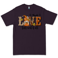 Plum I Think I Love Fall Most of All Premium Tee - texasbilliewilder