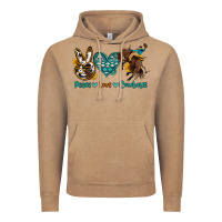 Vintage Coffee peace love cowboys Vintage Hoodie - OliviaCreatesArt