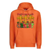 Carrot christmas begins with christ Premium Hoodie - CowhideDigitalArt
