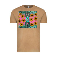 Vintage Camel Mom sunflower glitter Vintage Tee - CowGirlArtShop