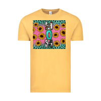 Vintage Mustard Mom sunflower glitter Vintage Tee - CowGirlArtShop
