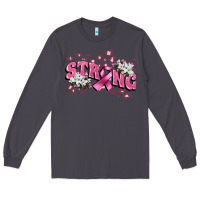Smoke Strong Cancer Awareness Long Sleeve Tee - FaDigitalArtStudio