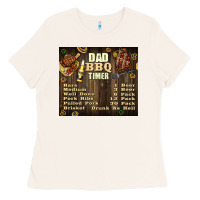Bone dad bbq timer Ladies Tee - TumblerDesignByShophia