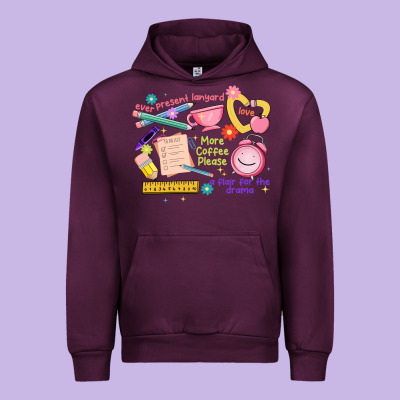 Teacher Stuff Urban Hoodie Designed By Jahusdesignshop