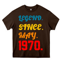 Chocolate Brown Legend Since May 1970 Heavy Core Tee - Bettercallsaul