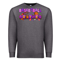 Charcoal Heather basketball brother Premium Sweatshirt - AdoDesignShop