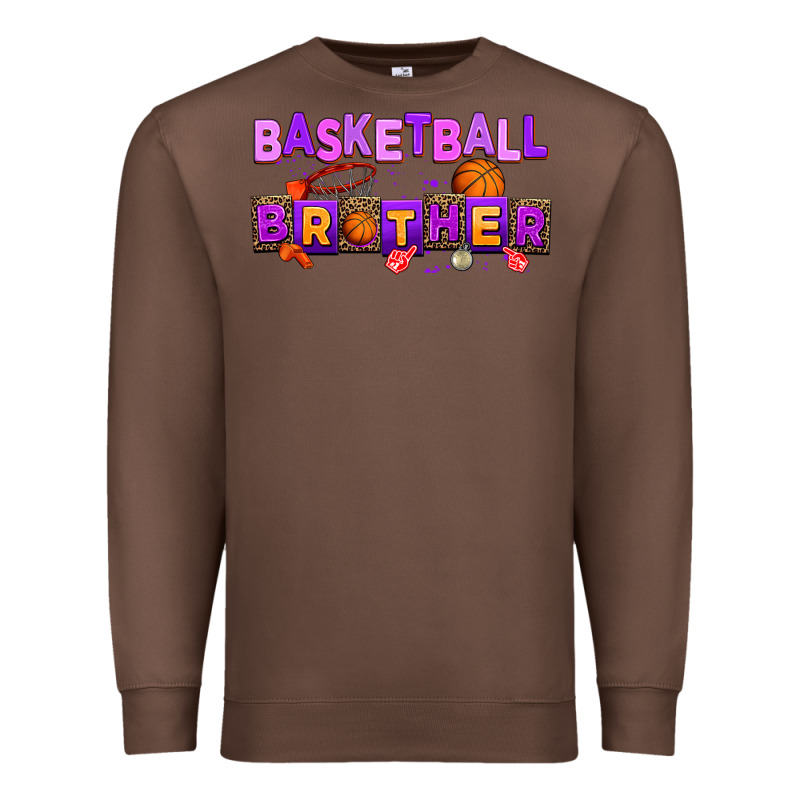 Basketball Brother Premium Sweatshirt by AdoDesignShop | Teevron