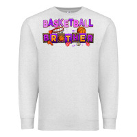 Oatmeal Heather basketball brother Premium Sweatshirt - AdoDesignShop