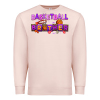 Pale Pink basketball brother Premium Sweatshirt - AdoDesignShop