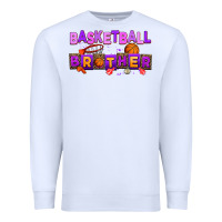 White basketball brother Premium Sweatshirt - AdoDesignShop