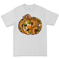 Dove Grey leopard cowhide sunflower pumpkin Premium Tee - Jasminsmagicworld