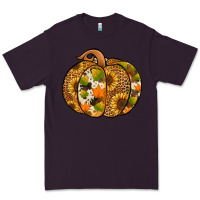 Plum leopard cowhide sunflower pumpkin Premium Tee - Jasminsmagicworld