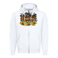 White western grandma Zipper Hoodie - BarkalooDesign