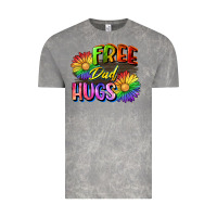 Cloud Rock Free dad hugs Vintage Tee - CowGirlArtShop