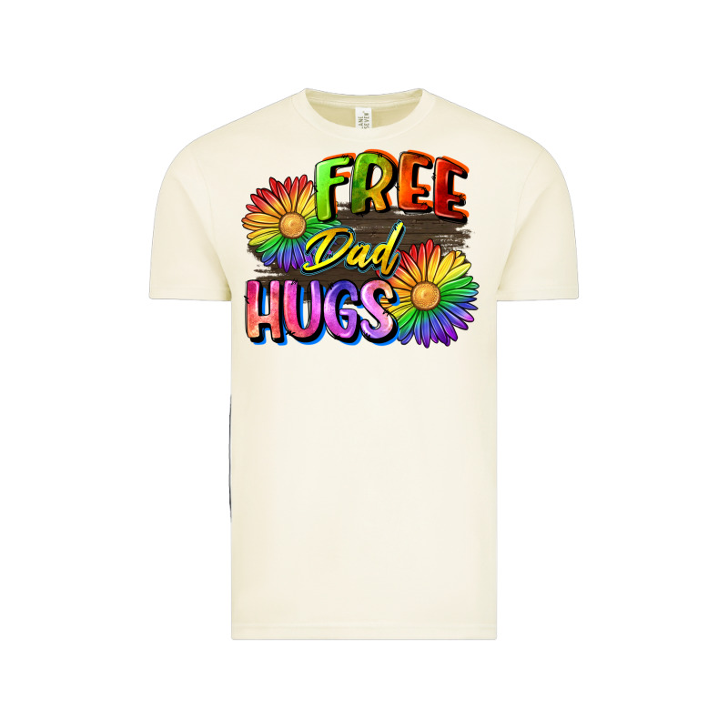 Free Dad Hugs Vintage Tee by CowGirlArtShop | Teevron