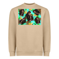 Mushroom Monkey bananas kid's bottle Heavyweight Sweatshirt - Artiststas